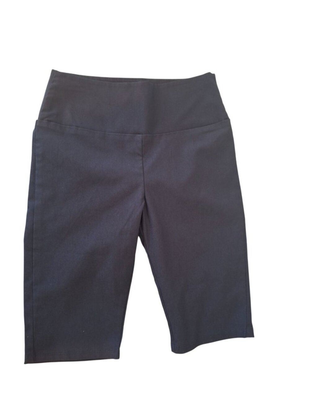 Hybrid & Company Navy Bermuda Shorts M Pull On Stretch Classic Coastal Preppy